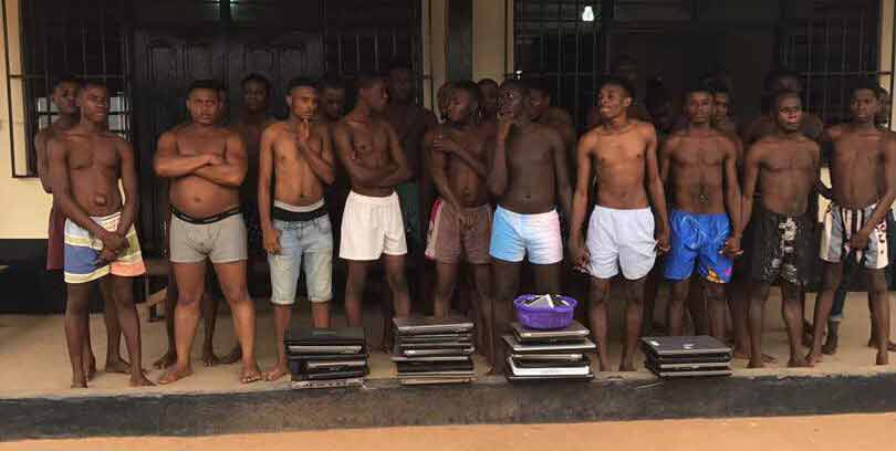 26 suspected Nigerian fraudsters arrested at Madina
