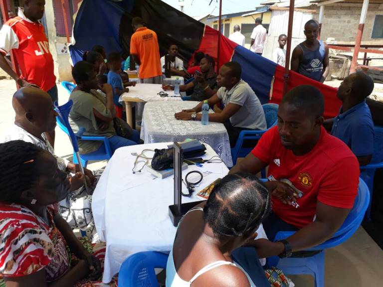 Ledzekuku MP screens constituents ahead of Teshie Homowo