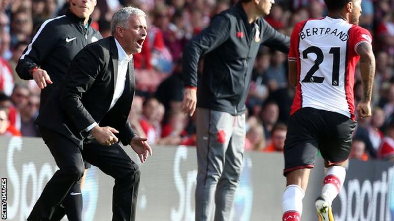 Mourinho avoids further punishment after dismissal at Southampton