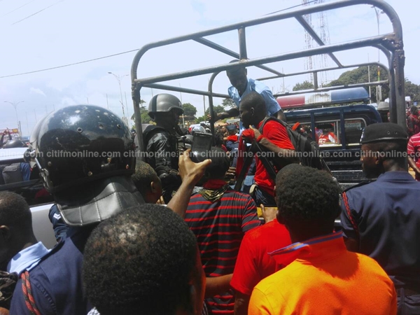 Our protest was peaceful – Small scale miners challenge police