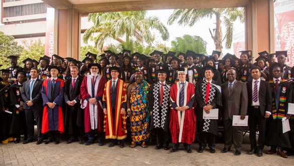 Lancaster University Ghana graduates 80 students