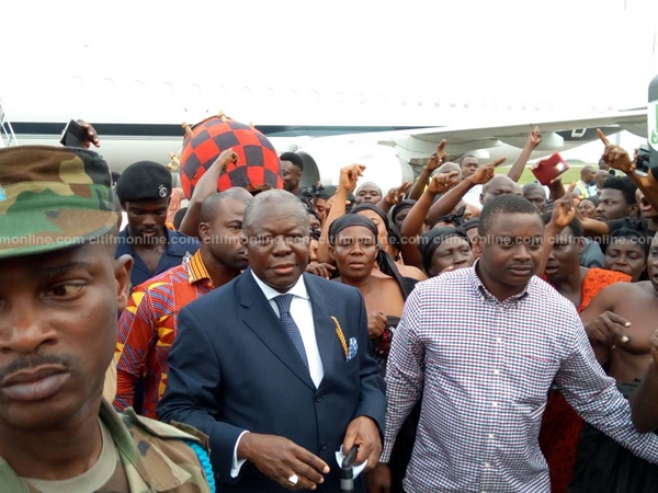 Otumfuo given hero’s welcome after money laundering allegations