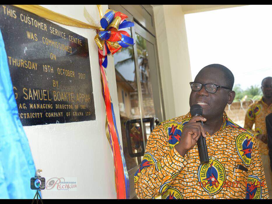 ECG opens business centre in Wassa Akropong to serve customers