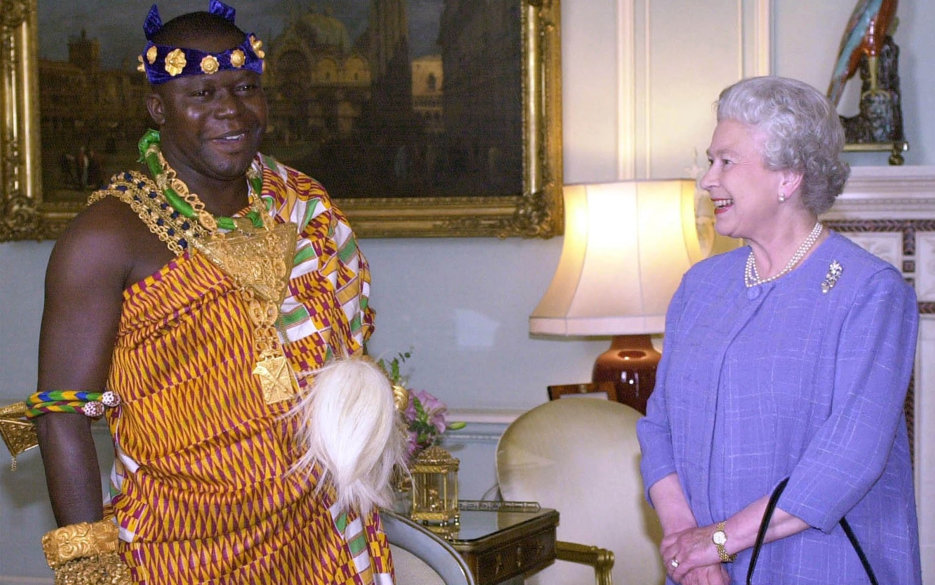 Otumfuo named in £350,000 bank case in UK