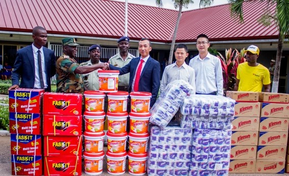 SUNDA International, TWYFORD Ceramics donate to gas explosion victims