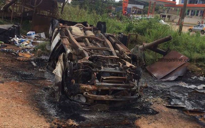 Wassa Akropong killing: 4 Chinese arrested, 14 cars burnt
