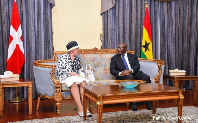 Danish Queen Margrethe II, arrives in Ghana for state visit