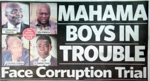 Newspaper headlines: Wednesday, November 8, 2017