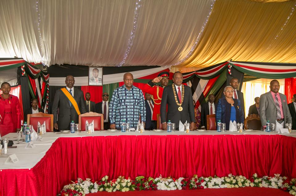 Mahama joins Kenyatta to mark Kenya’s Independence Day [Photos]
