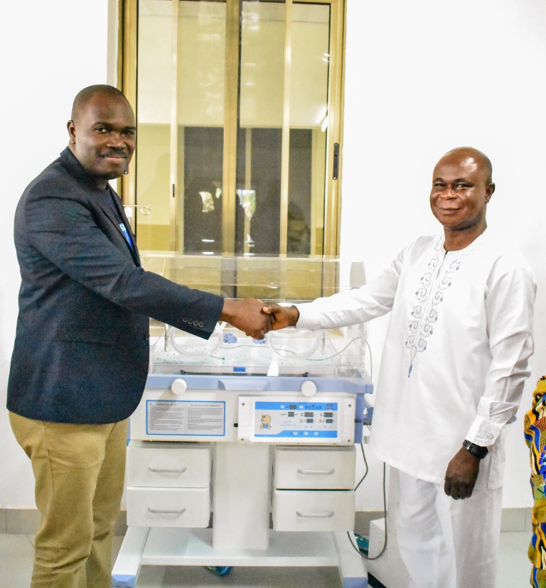 HFC Investments donates incubator to Keta Municipal Hospital