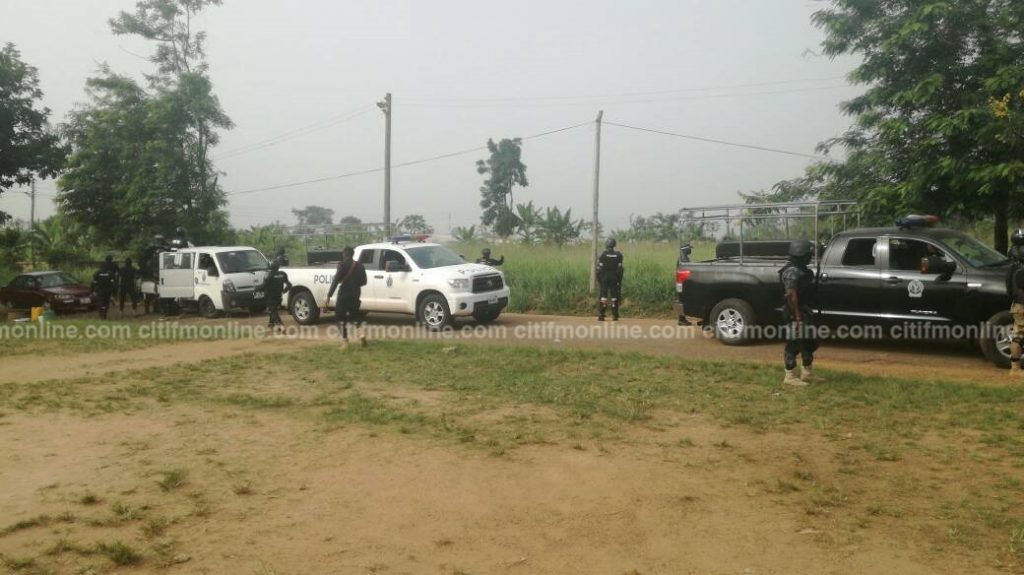 KOTECH students clash with police after attacking SDA SHS [Photos]