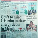 Newspaper headlines: Wednesday, January 24, 2018