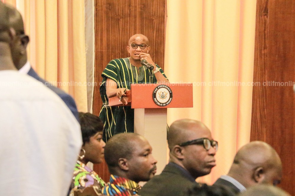 Akufo-Addo’s 2nd media encounter in pictures