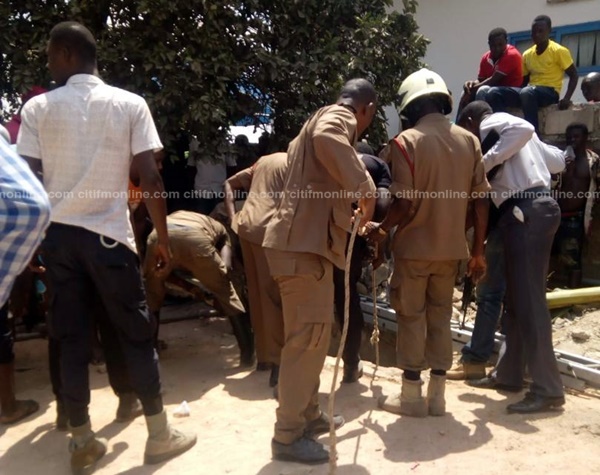 Man rescued after being trapped in 30ft well in Kumasi