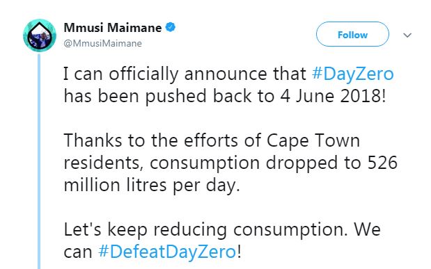 Cape Town drought declared a ‘national disaster’