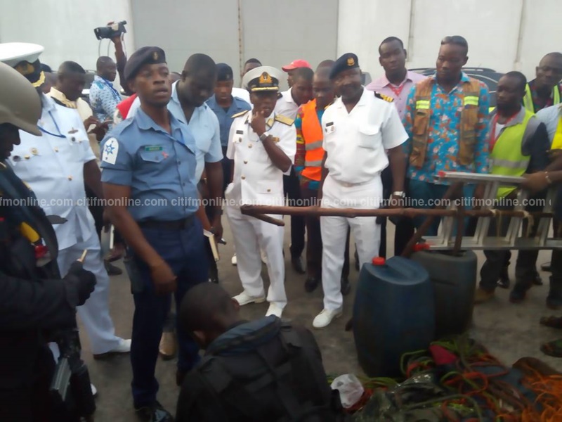 5 sailors held hostage by Nigerian pirates; Ghana Navy rescue vessel