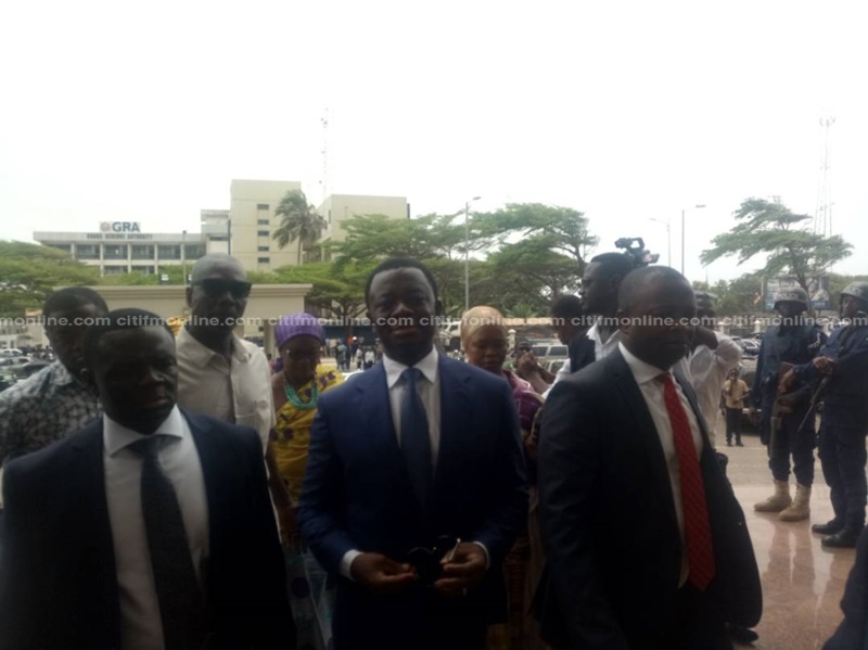 NDC bigwigs throng court ahead of Opuni’s trial [Photos]