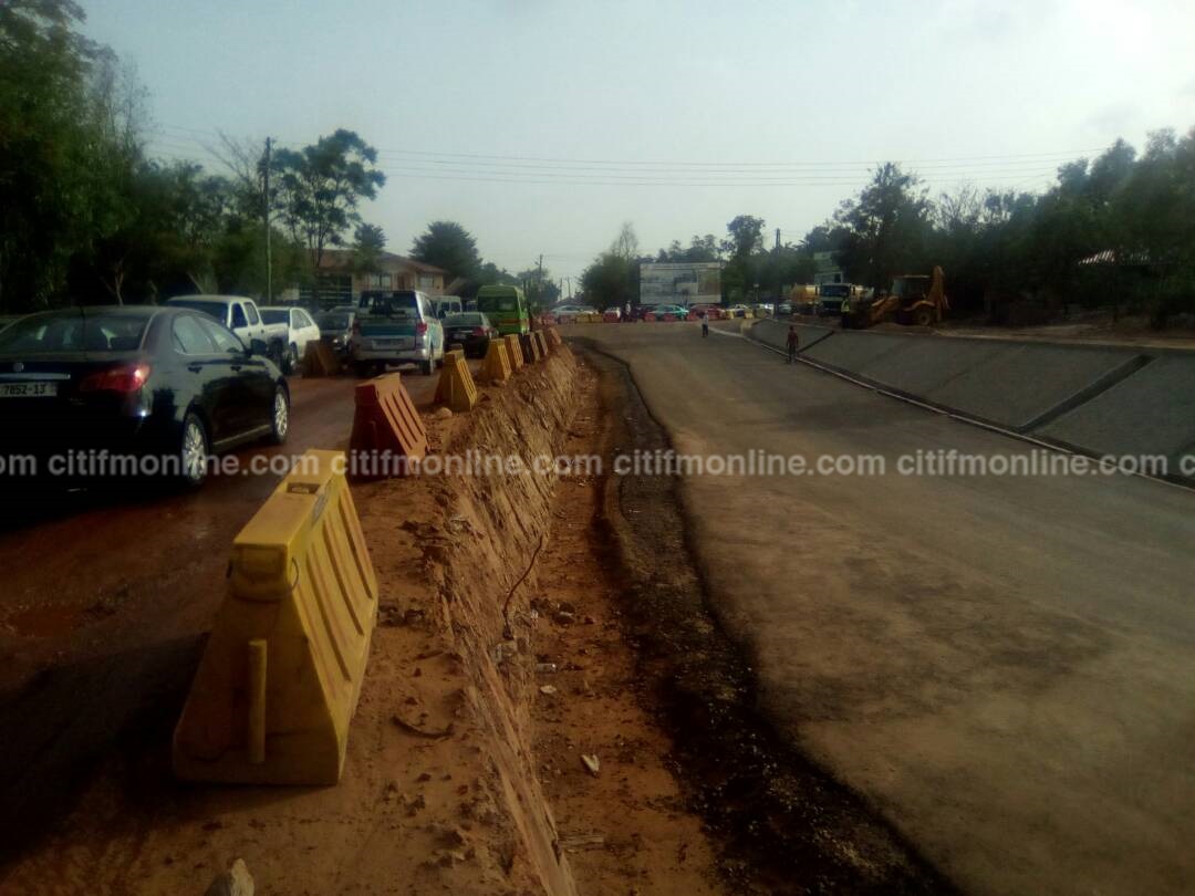 East Legon tunnel construction: Adjiriganor residents lament worsening traffic