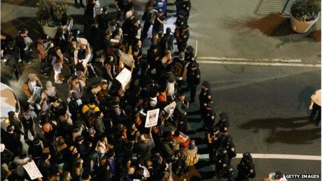Freddie Gray protests in several US cities