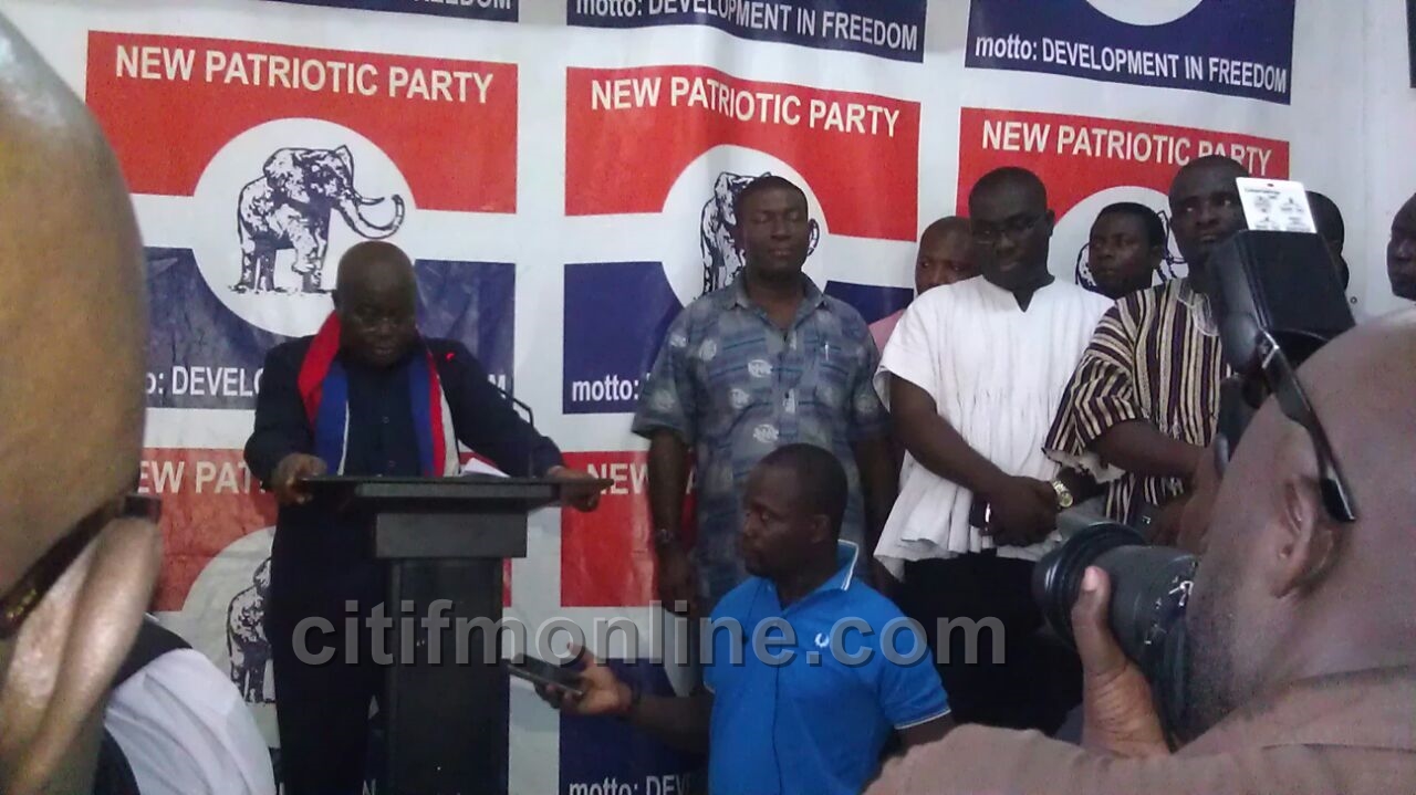 Full speech: ‘I won’t tolerate chaos’ in NPP – Nana Addo