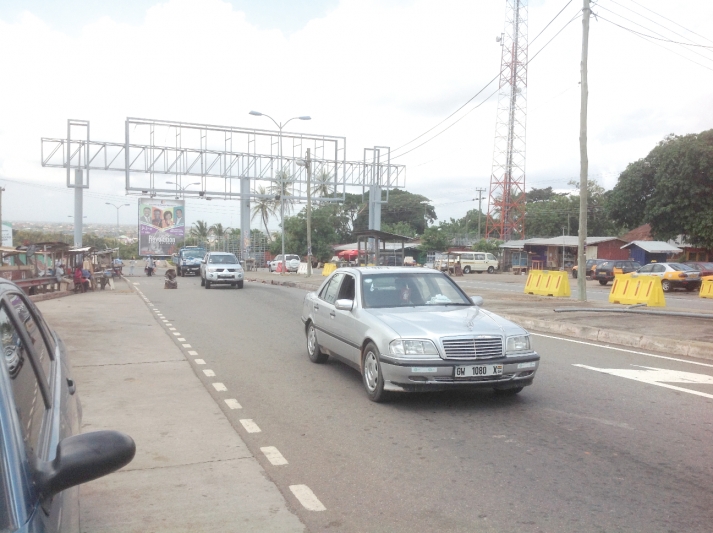 Destruction of Ayi Mensah toll booths costs nation GH¢282,000