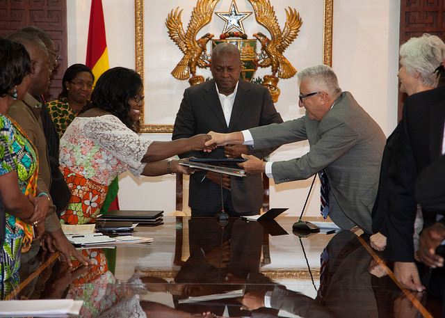 Gov’t signs $5million child protection compact