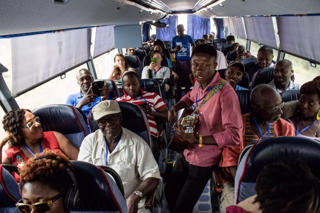 From Adaklu, the #HeritageCaravan went to the Eastern Region, before heading for #Kumasi.