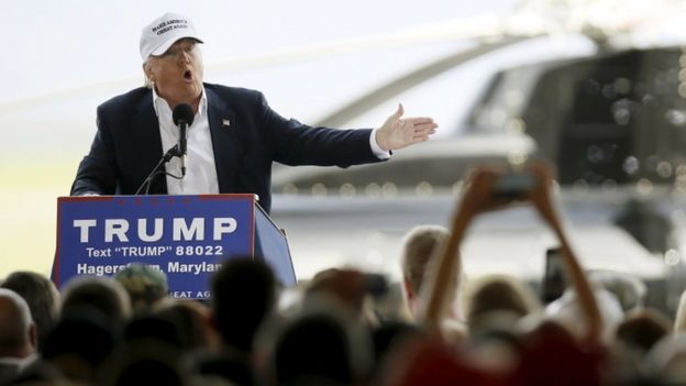 Donald Trump told a rally in Maryland he was confident of avoiding a contested convention.