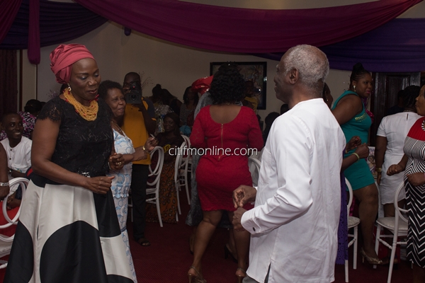 Tsatsu Tsikata and wife dancing