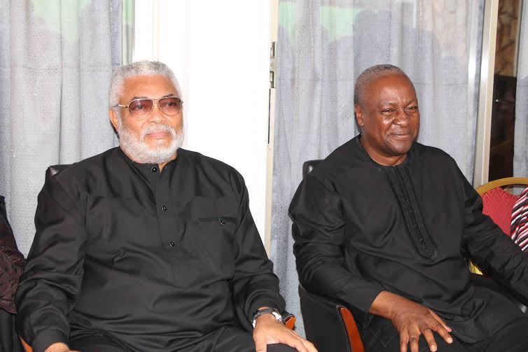 rawlings and family with mahama (7)