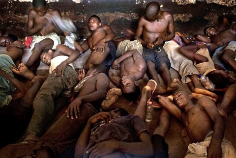 Overcrowding is commonplace in Ghanaian prisons