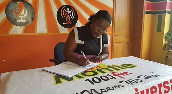 Nana Oye Lithur, Gender and social protection Minister, signed the Montie 3 petition.