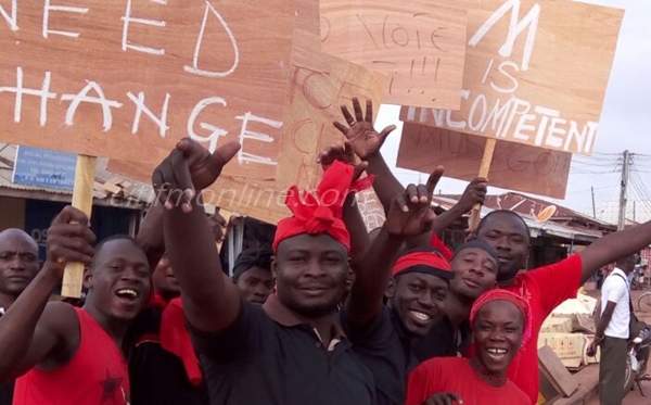 anti mahama, demo