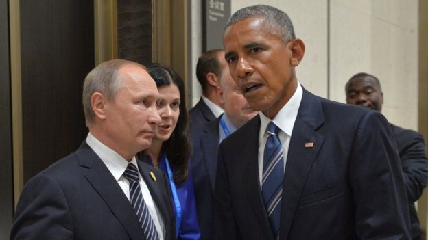 Vladimir Putin and Barack Obama have so far failed to reach a deal to ease fighting in Syria.