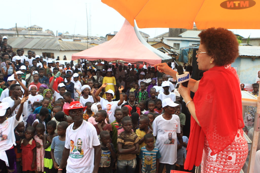 mrs-yvonne-nduom-addressing-the-supporters-inspite-of-the-rain