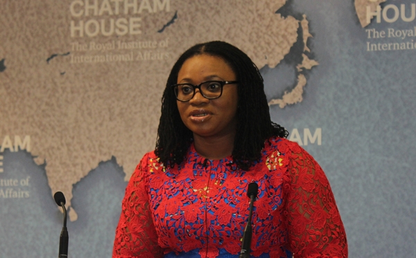 Charlotte Osei, EC Chairperson