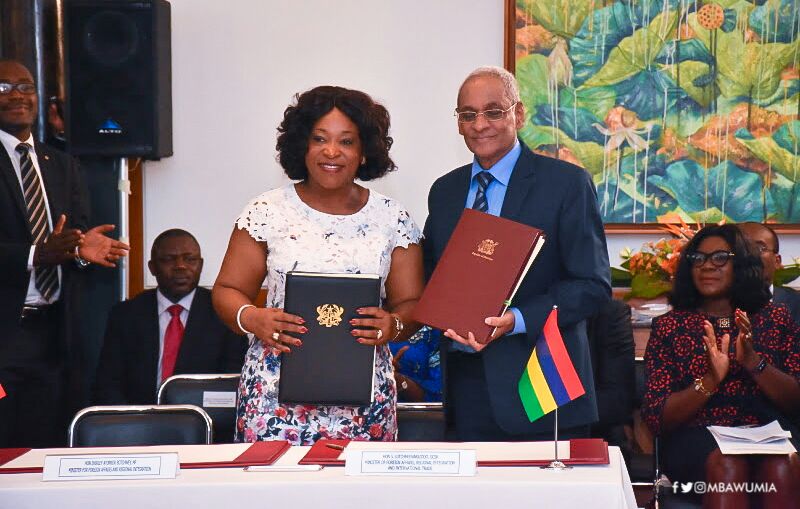 Ghana-Mauritius sign Double Taxation Agreement