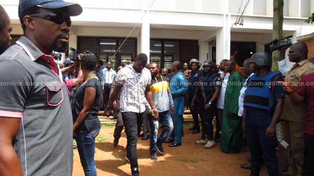 File photo: Delta Force members in court