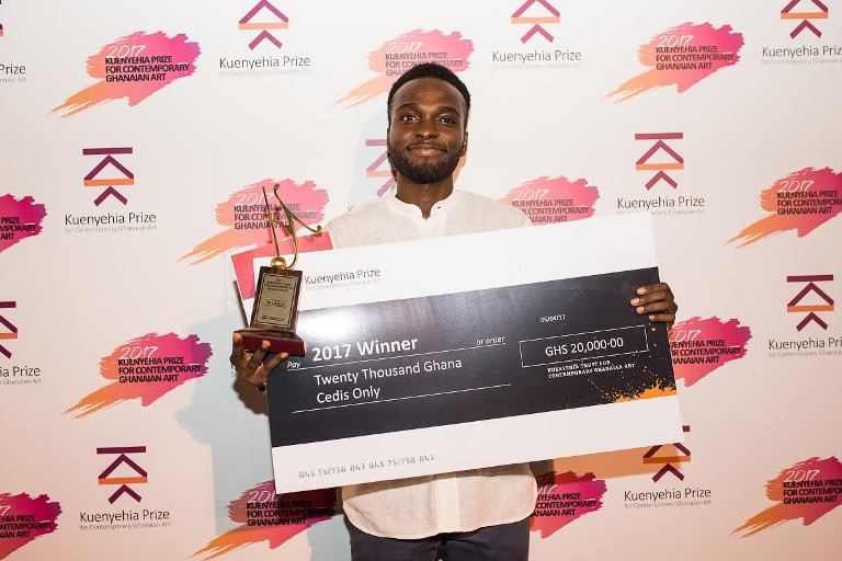 isaac-opoku-winner-of-the-2017-kuenyehia-art-prize