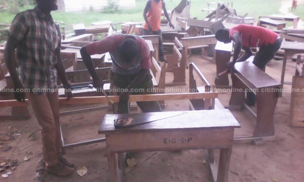 asunafo-north-carpenters-repair-school-furniture-for-free-3