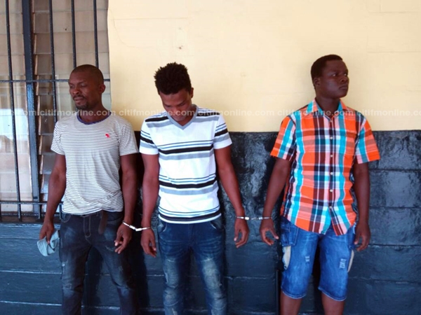 The first three suspects arrested in connection with the murder