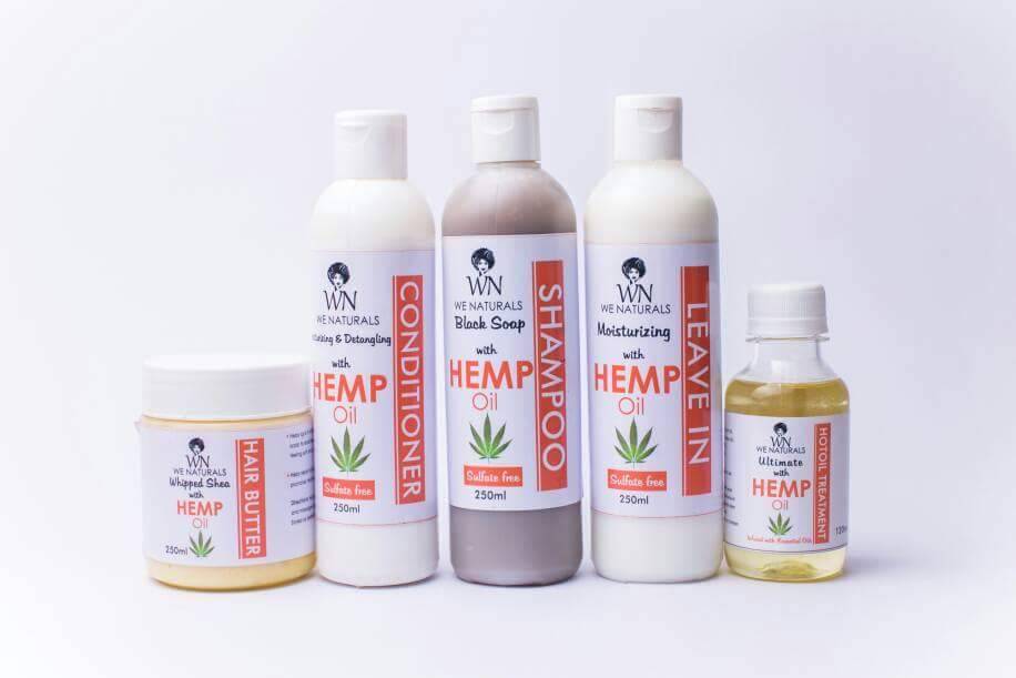 Some products of We Naturals