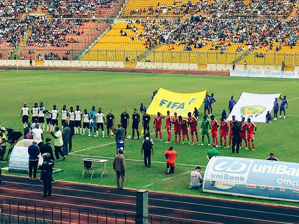 Ghana were held 1-1 by Congo last Friday
