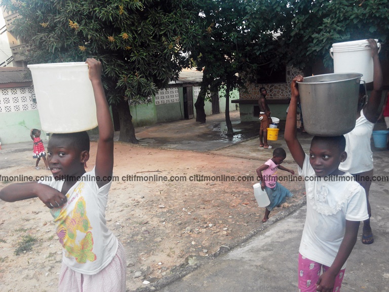 water shortage hits kumasi